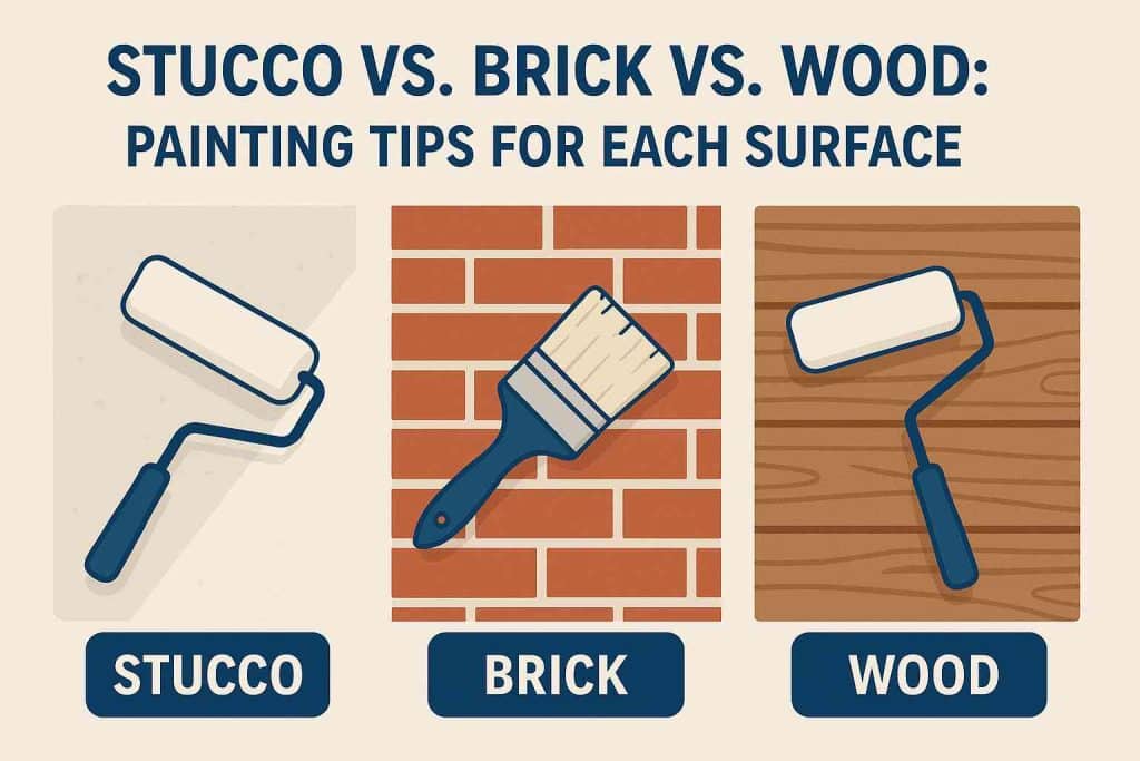 Stucco vs. Brick vs. Wood